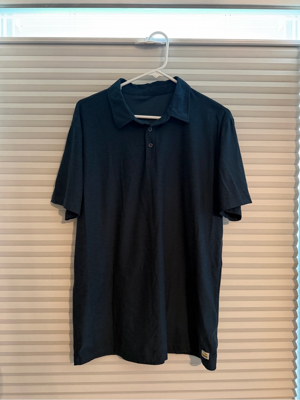 Vuori Navy Short-Sleeve Polo